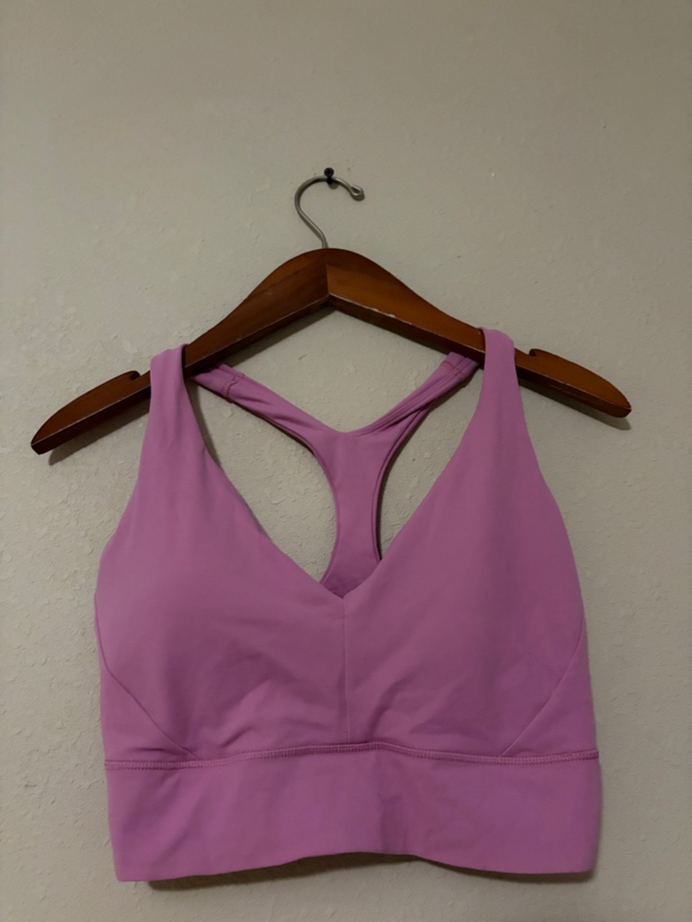 Athleta Lavender Pink Racerback Bralette